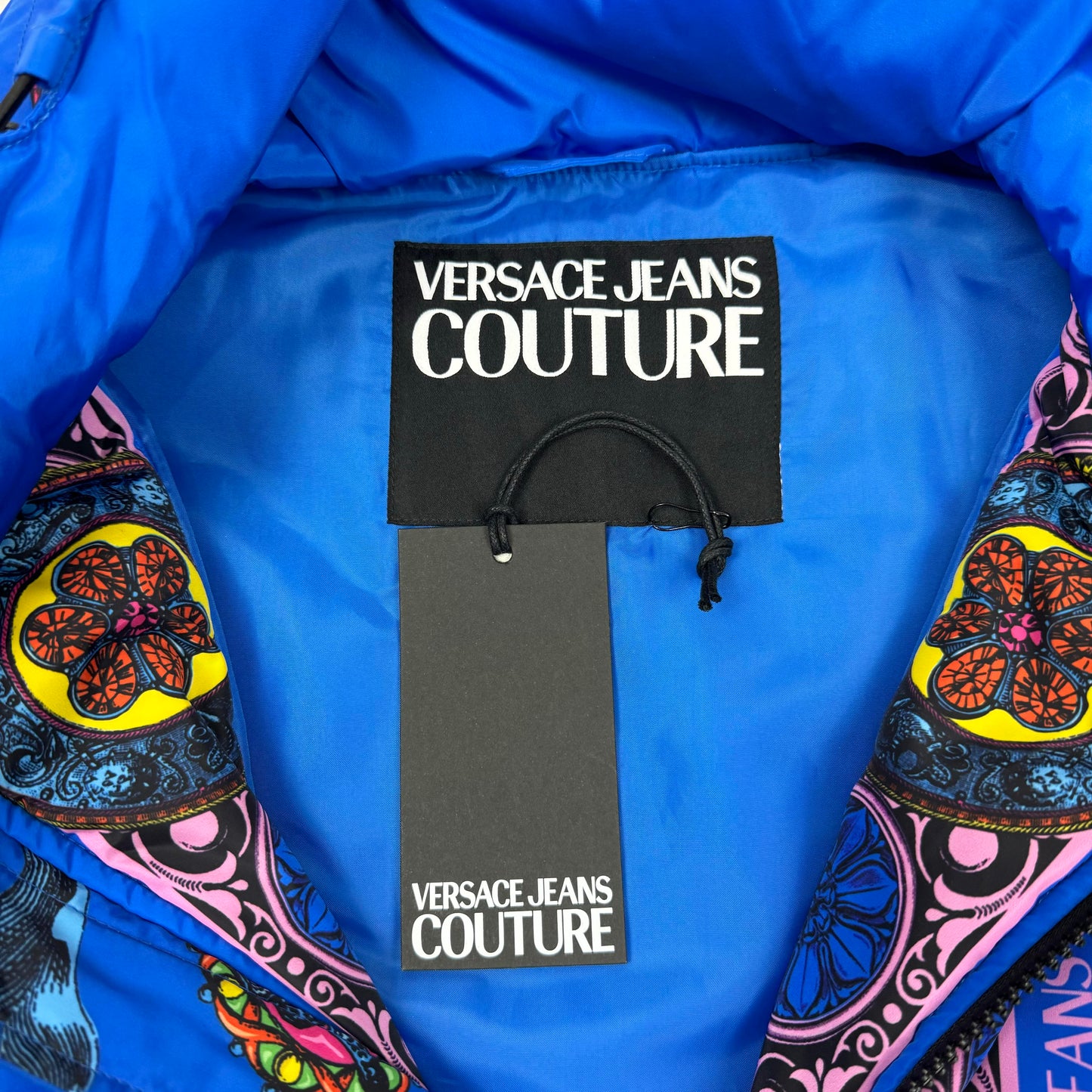 (М) Яке Versace Jeans Couture Regalia Jewel Print Jacket