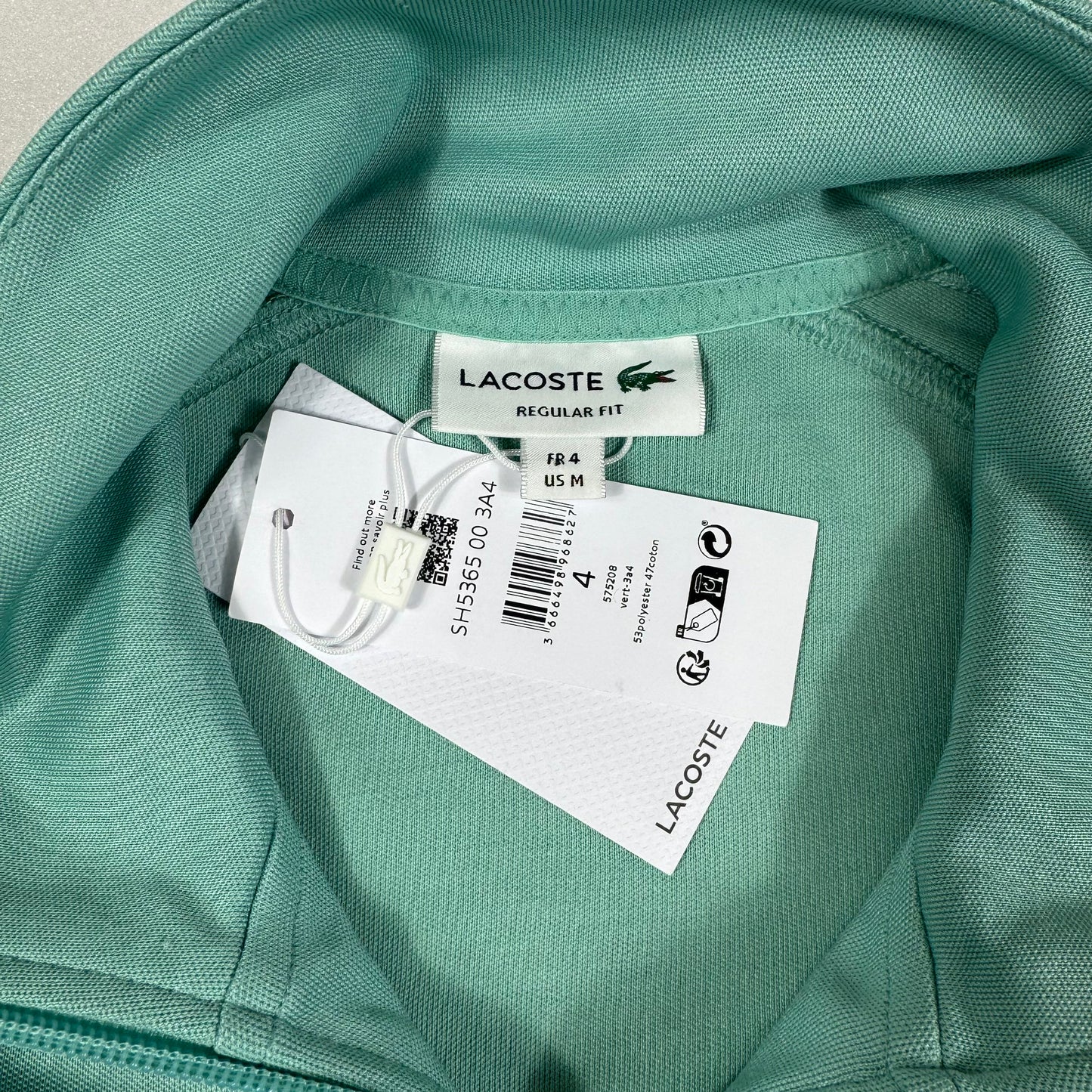 (М) Суичър Lacoste Zip Up Sweatshirt